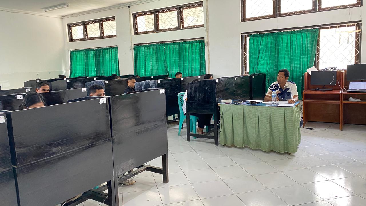 Pelaksanaan Ujian Universitas Terbuka di CBT Prodi D3 Keperawatan Waikabubak Poltekkes Kemenkes Kupang