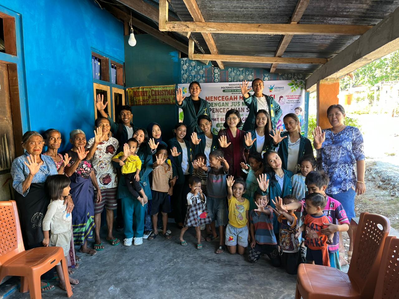 Kolaborasi Dosen dan Mahasiswa Prodi D3 Keperawatan Waikabubak, Poltekkes Kemenkes Kupang dalam Upaya Pencegahan Hipertensi dan Perbaikan Gizi Anak di Kelurahan Sobawawi