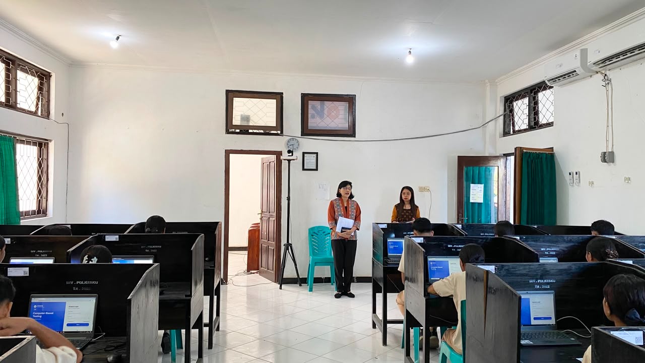 Ujian Try Out Gizi (TOBUZI) Poltekkes Bakti Sumba Berlangsung Lancar di CBT Center Prodi D-III Keperawatan Waikabubak
