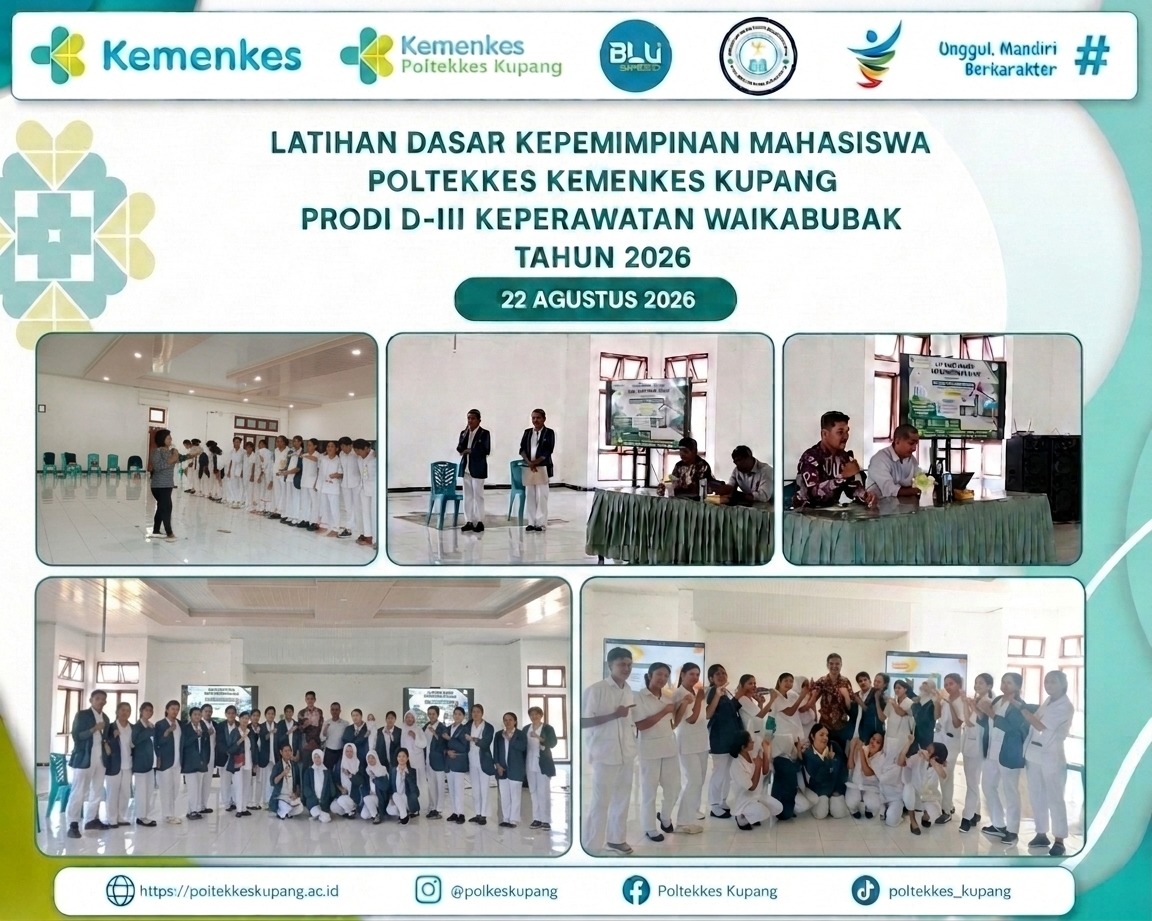 Latihan Dasar Kepemimpinan Mahasiswa Poltekkes Kemenkes Kupang Prodi D-III Keperawatan Waikabubak Tahun 2026